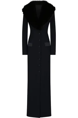 Dolce & Gabbana Cappotto monopetto con vita aderente