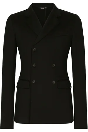 Dolce & Gabbana Blazer doppiopetto con revers a lancia