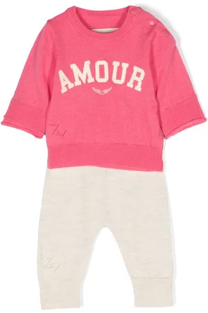 Zadig & Voltaire Completo pantaloni con stampa Amour