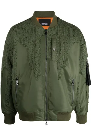 MOSTLY HEARD RARELY SEEN Bomber Drip con inserti all