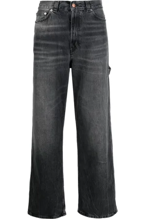 haikure Jeans a gamba ampia