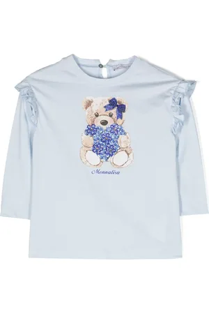 MONNALISA T-shirt con stampa Teddy Bear