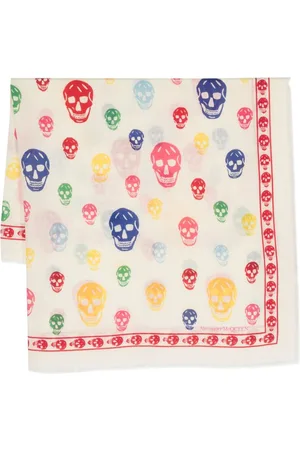 Alexander McQueen Sciarpa con stampa