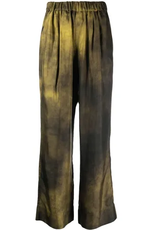 Gauchere Pantaloni a gamba ampia con stampa