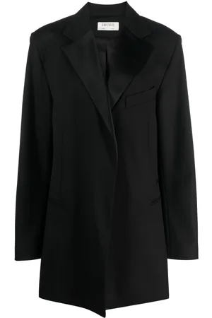 Gauchere Cappotto monopetto con revers a lancia