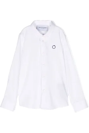 Trussardi Camicia con ricamo