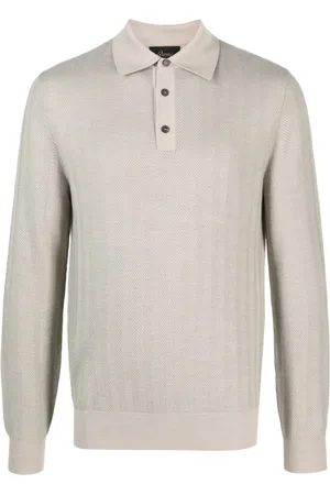 BRIONI Polo a maniche lunghe