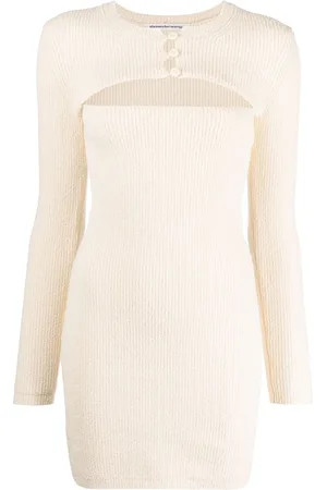 Alexander Wang Abito corto con dettaglio cut-out