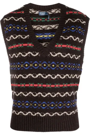 Ralph Lauren Top con scollo a V