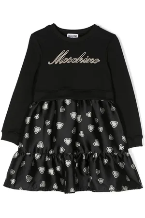 Moschino Abito a maniche lunghe con stampa