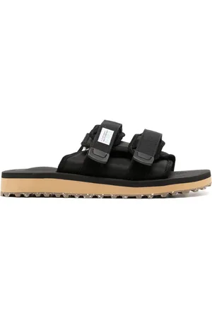 SUICOKE Sandali slides Moto con applicazione