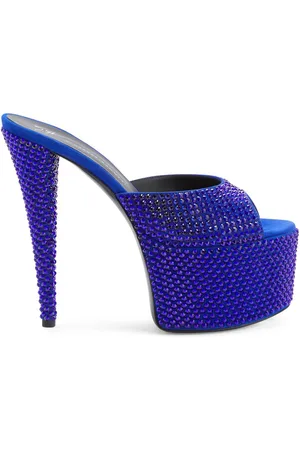 Giuseppe Zanotti Sandali Aida con plateau 150mm
