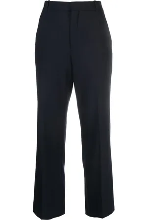 Chloé Pantaloni crop svasati