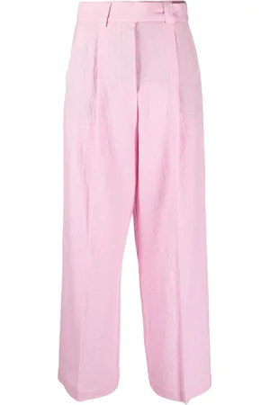 ALYSI Pantaloni svasati con pieghe