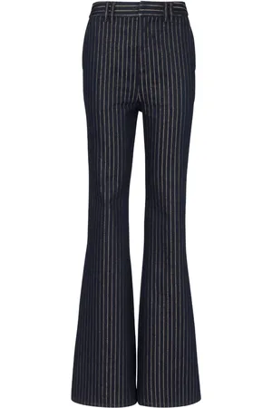 Balmain Jeans svasati a righe