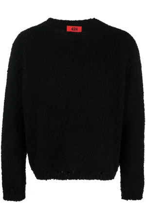 424 FAIRFAX Maglione con effetto stropicciato