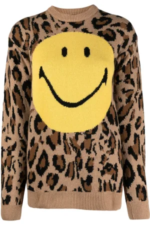JOSHUA SANDERS Smiley-face anima-pattern jumper