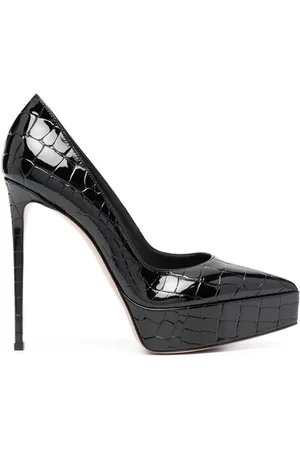 LE SILLA Uma 140mm leather pumps