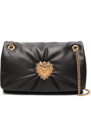 Dolce & Gabbana Medium Devotion leather shoulder bag