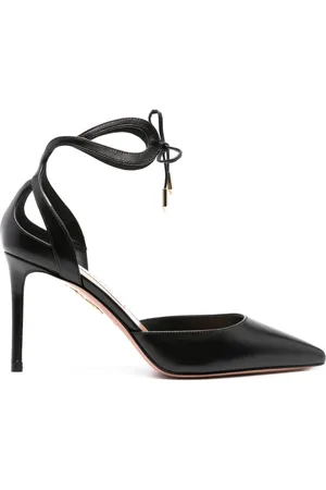 Aquazzura Tessa 105mm leather pumps