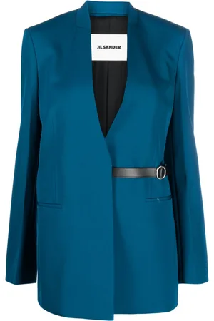 Jil Sander Blazer monopetto sartoriale con cintura