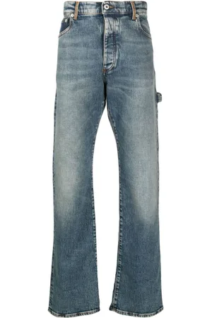Heron Preston Jeans Ex-Ray dritti