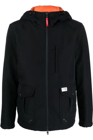 FAY Zip-up hooded windbreaker