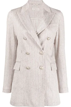 Circolo Blazer doppiopetto a righe