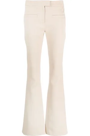 Courrèges Pantaloni svasati a vita media