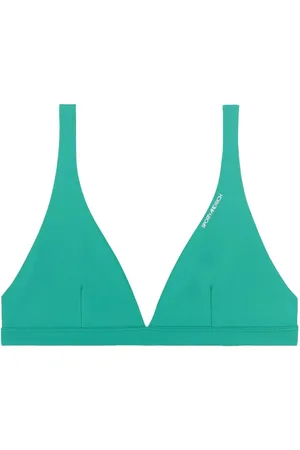 Sporty & Rich Top bikini con stampa
