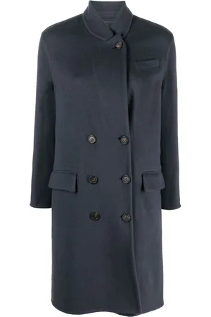 Brunello Cucinelli Cappotto doppiopetto con bottoni