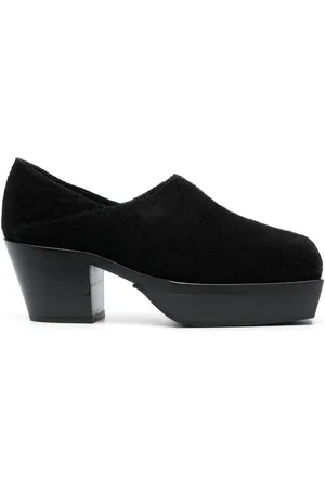 ECKHAUS LATTA Clogs Cowboy in pelle 65mm