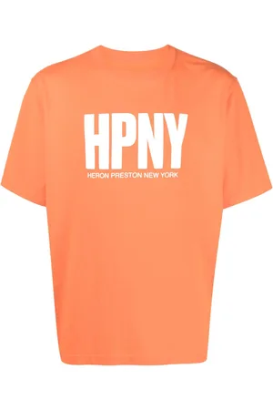 Heron Preston T-shirt girocollo con stampa HPNY