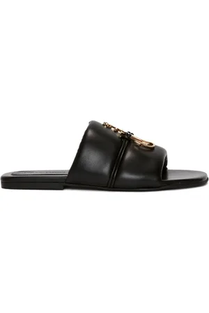 J.W.Anderson Sandali slides con applicazione JW Anchor