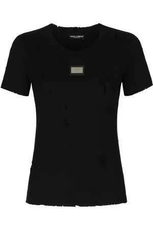 Dolce & Gabbana T-shirt con effetto vissuto