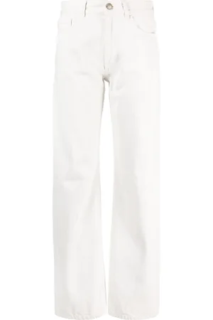 MOORER Jeans dritti a vita alta