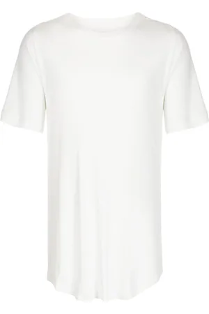JULIUS T-shirt con orlo curvo