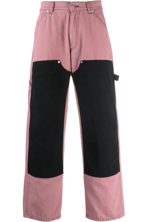 Rassvet Jeans con cuciture tono su tono e inserti