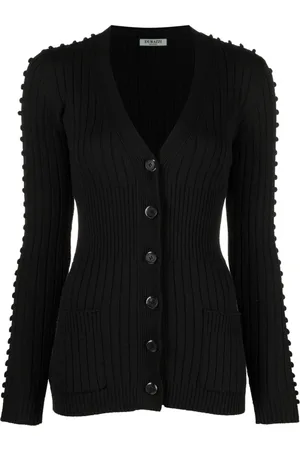 Durazzi Milano V-neck ribbed cardigan