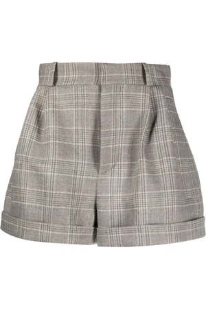 The Mannei Kudebi plaid-check shorts