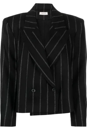 The Mannei Blazer doppiopetto a righe