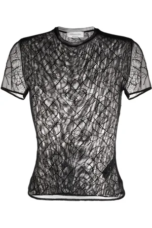 BLUMARINE T-shirt semi trasparente