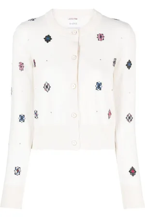 Barrie Cardigan girocollo