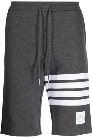 Thom Browne Shorts sportivi con dettaglio a 4 righe
