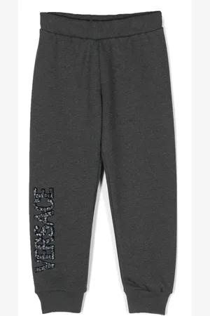 VERSACE Pantaloni sportivi con applicazione