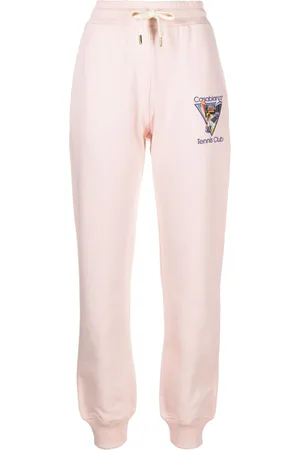 Casablanca Pantaloni sportivi Tennis Club con ricamo
