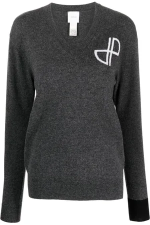 Patou Maglione con logo a intarsio