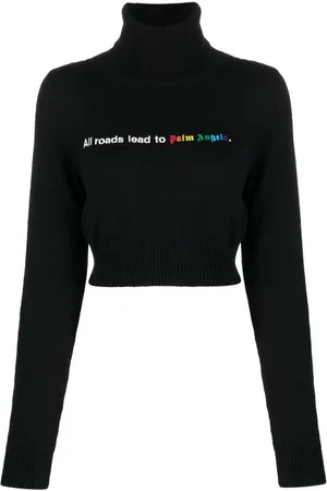 Palm Angels Maglione crop All Roads