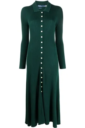 Ralph Lauren Abito midi a coste