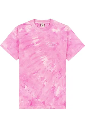 Sporty & Rich T-shirt Wellness Studio con fantasia tie-dye